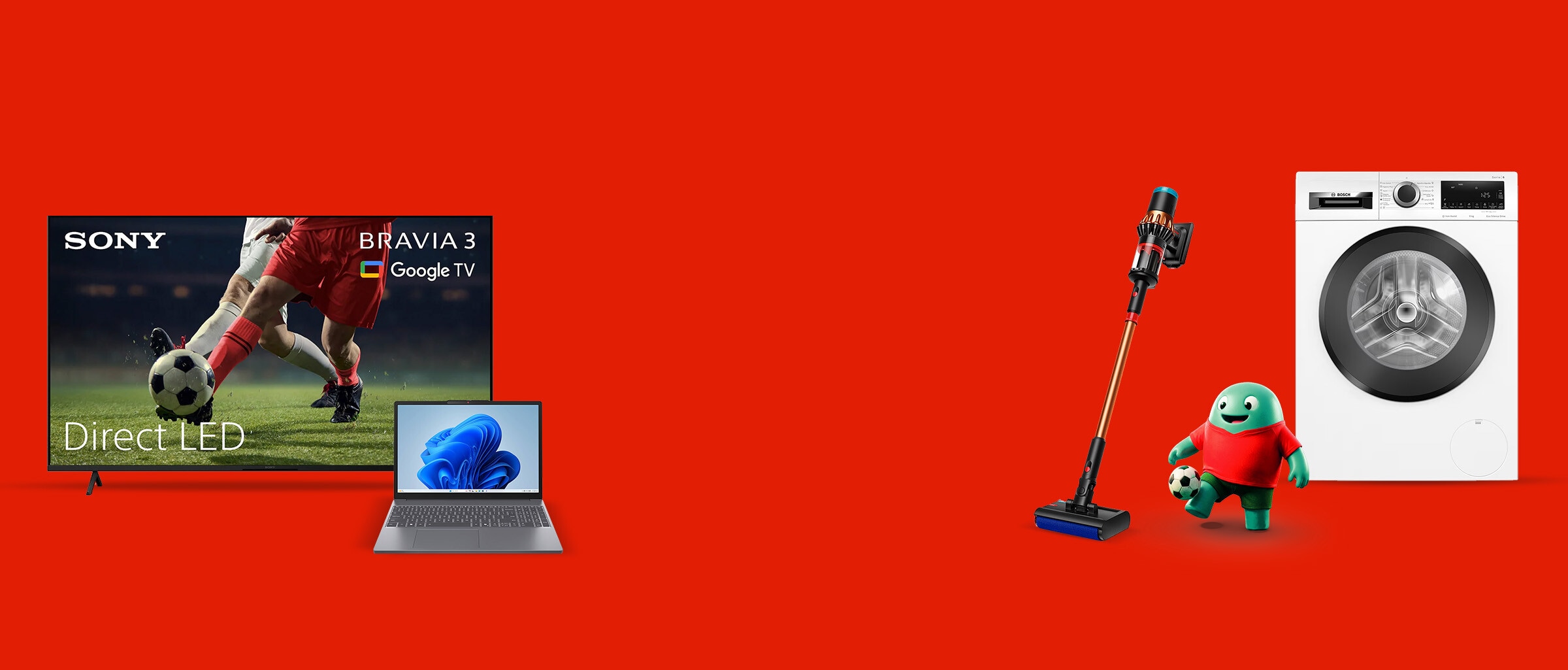 Promoção até -40% em Tecnologia e Eletrodomésticos