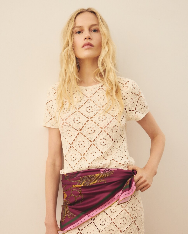 Tendência crochet moda mulher El Corte Inglés