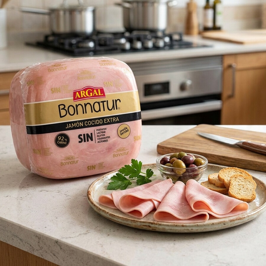 Jamón cocido extra Argal Bonnatur
