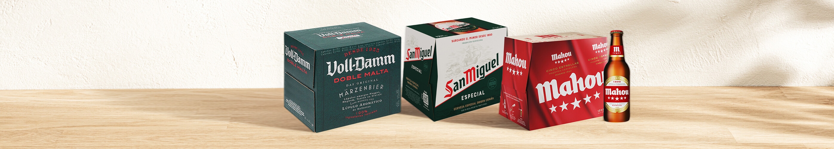 25% de descuento en Selección packs de cerveza de 12 botellas