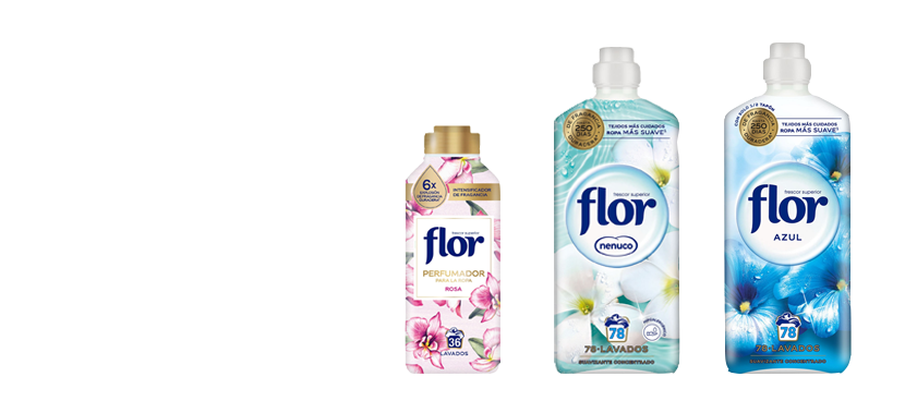 Flor Suavizantes y perfumadores