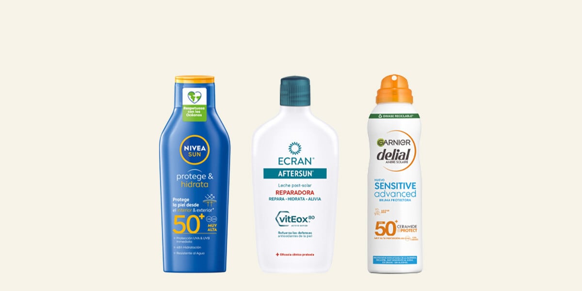 Cremas solares, bronceadores y after sun Multimarca