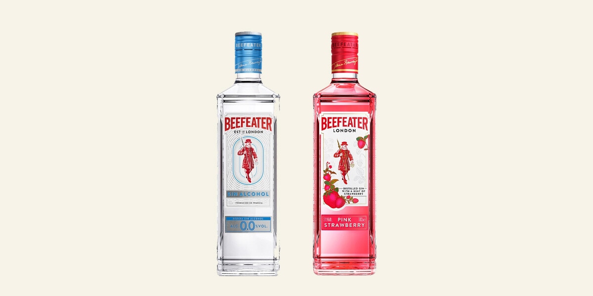 Ginebra original o pink Beefeater