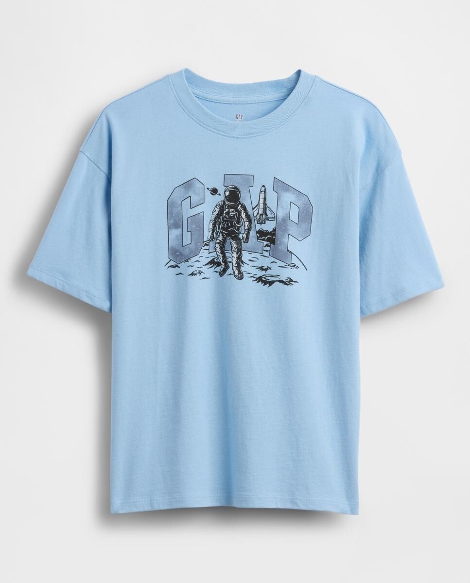 Imagem 0 de T-Shirt Gráfica com Logótipo