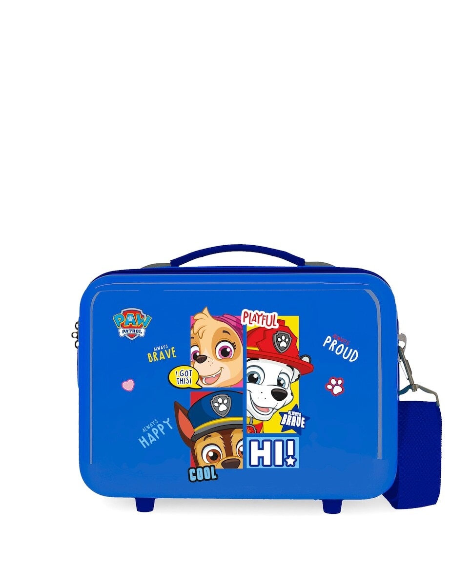 Imagem 0 de Necessaire Abs Be Happy Adaptável Azul Rígida com Capacidade de 9l