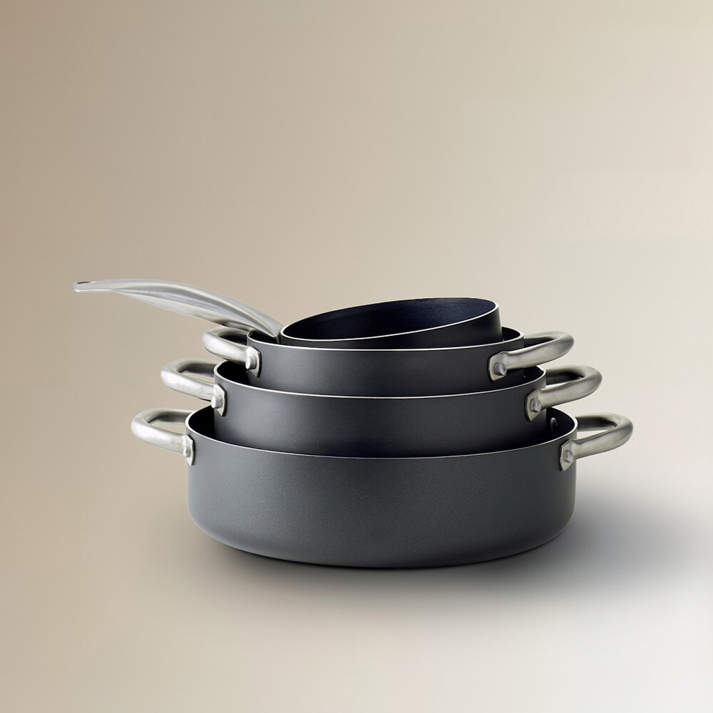 Batería de cocina de aluminino de 4 piezas PVP dto: 49,95€