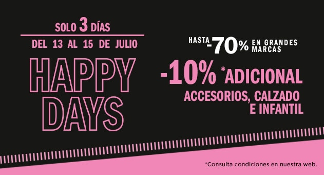-10% adicional - Happy Days