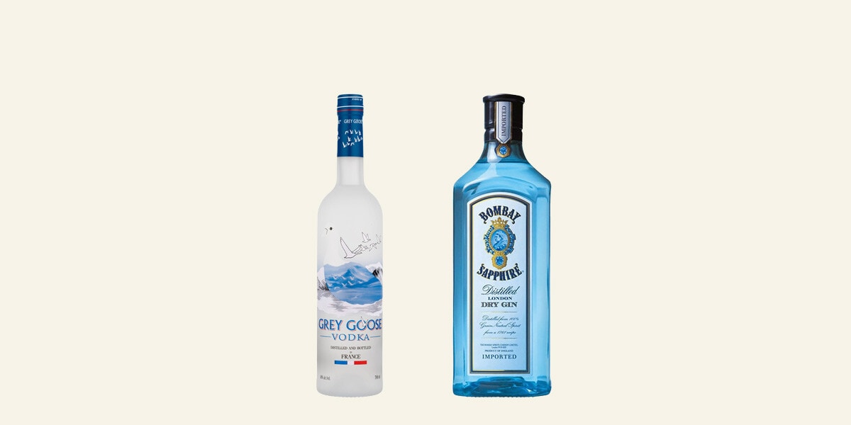 Ginebra, vodkas y Licor Multimarca