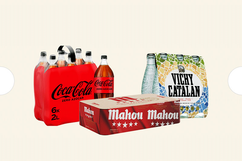 ENVIO GRATIS por compras suiperiores a 36€ en esta selección de packs de bebidas. Exclusivo Online
