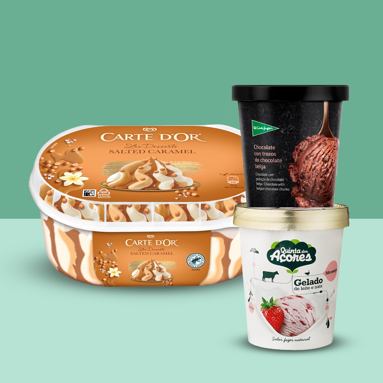 Gelados de Colher