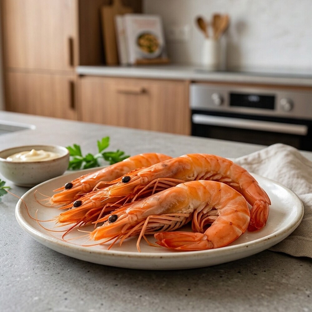 Langostino cocido ASC 20-30 pzas/kg