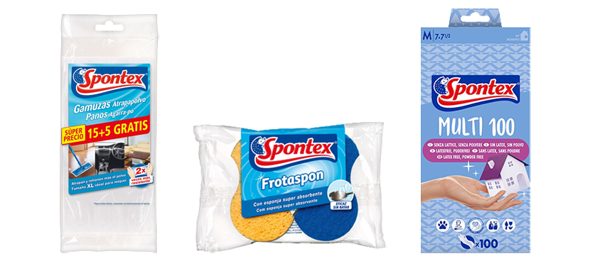 Spontex Guantes, estropajos y bayetas