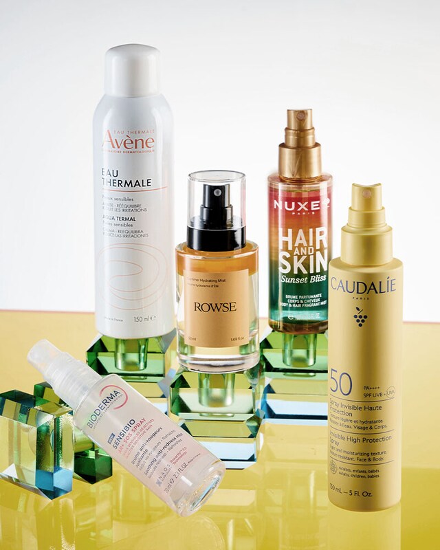 Brumas para rostro, cuerpo y cabello