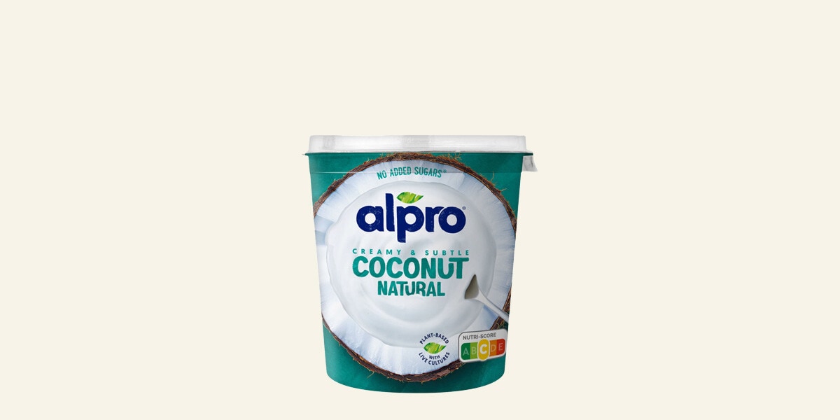 Big Pot especialidad vegetal de coco natural Alpro
