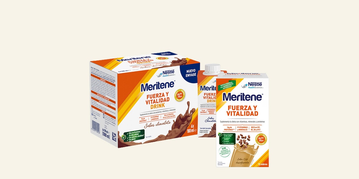 Batidos fuerza y vitalidad Meritene