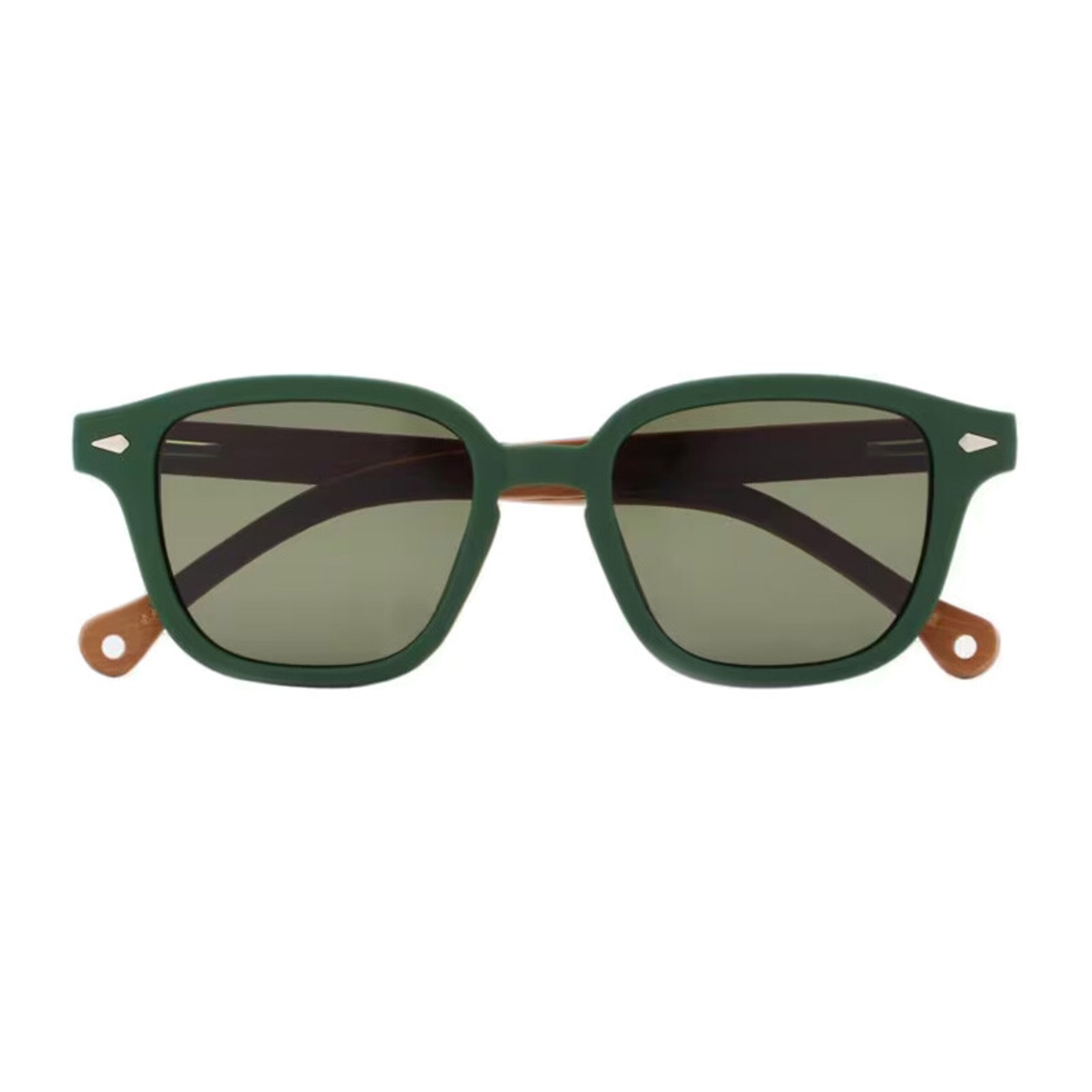 Óculos de sol de armação chunky retro