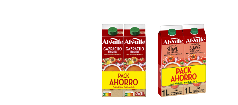 Alvalle Gazpacho y salmorejo