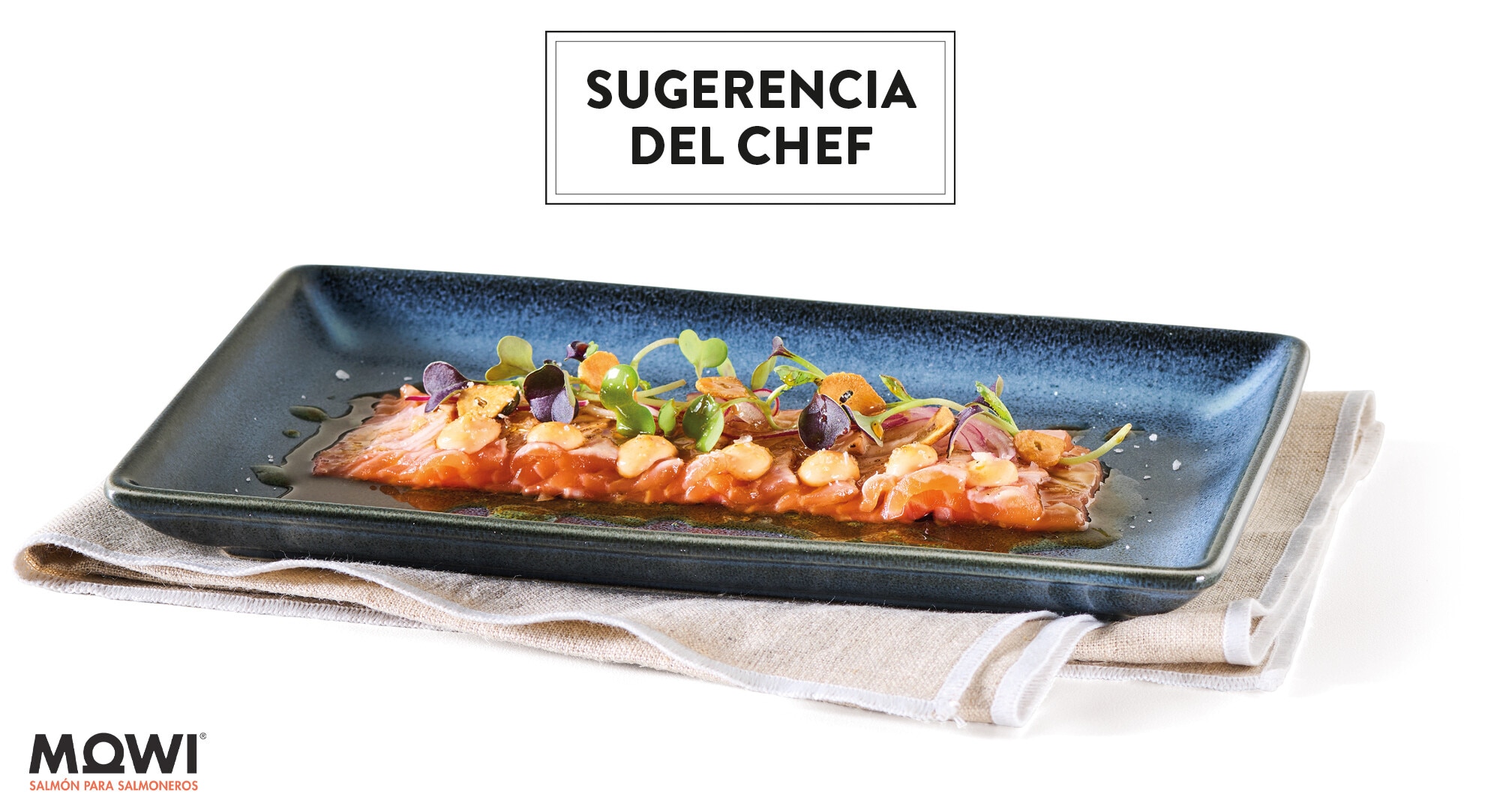 sugerencia del chef TIRADITO DE SALMÓN NORUEGO MOWI