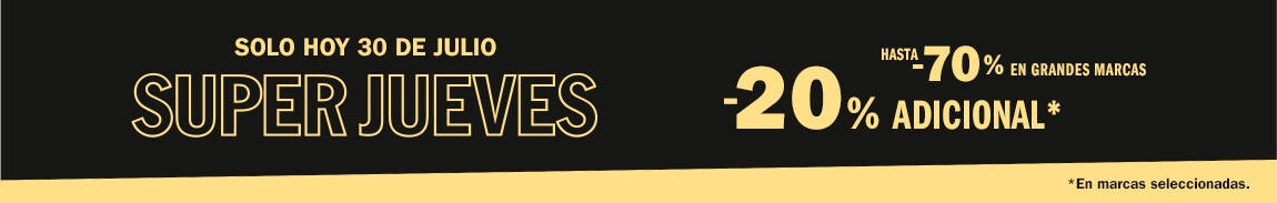 SuperJueves -20% adicional