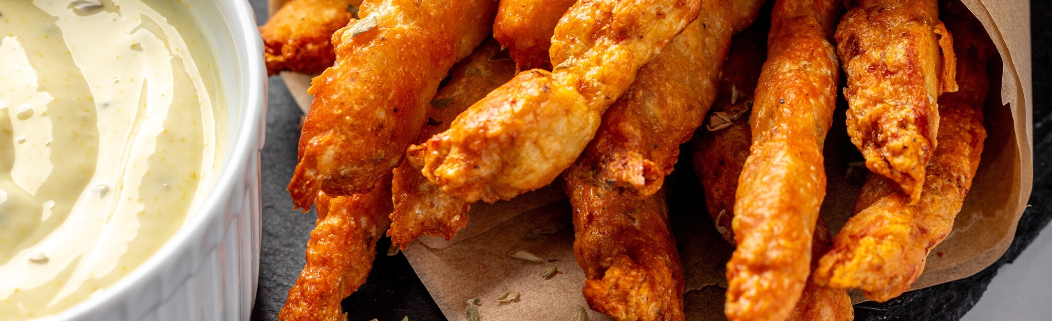 Palitos Crocantes de Frango