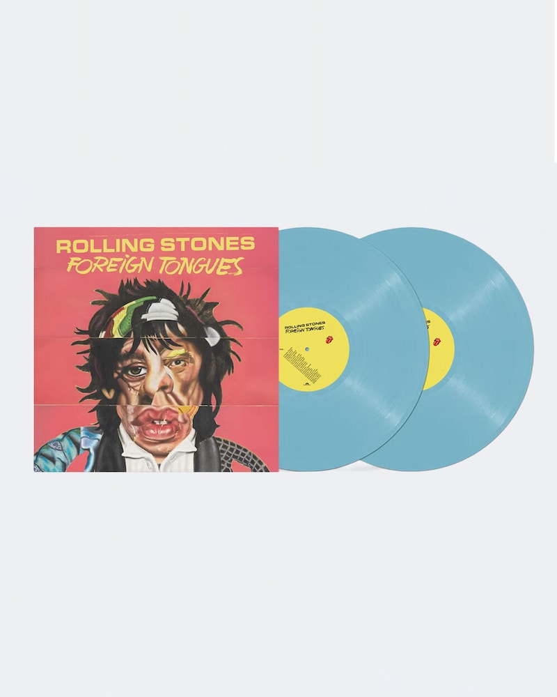 "Foreign Tongues" de The Rolling Stones. Edición azul