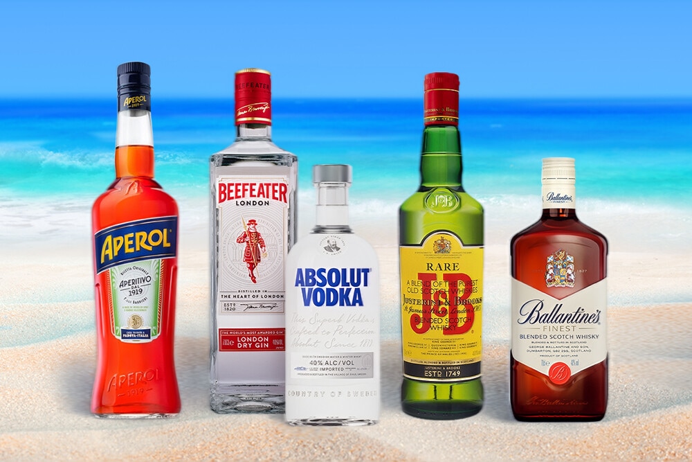 Refrescos, aguas y zumos