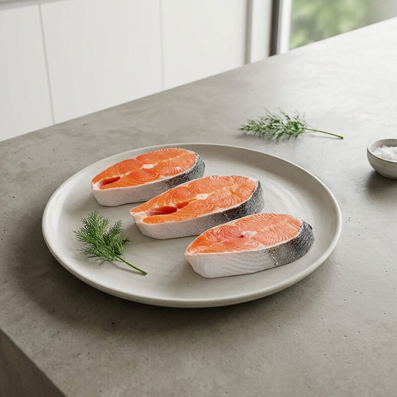 Salmão Selvagem à Posta