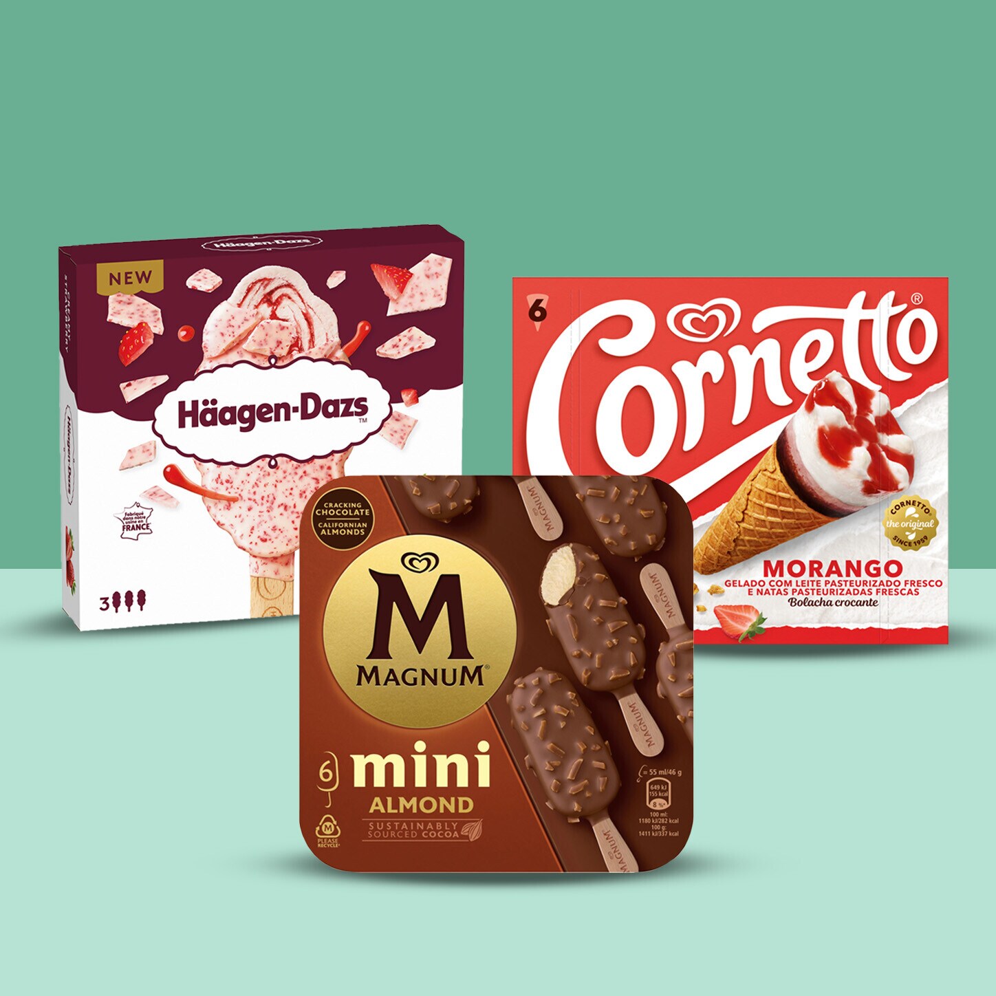 Gelados em Multipack