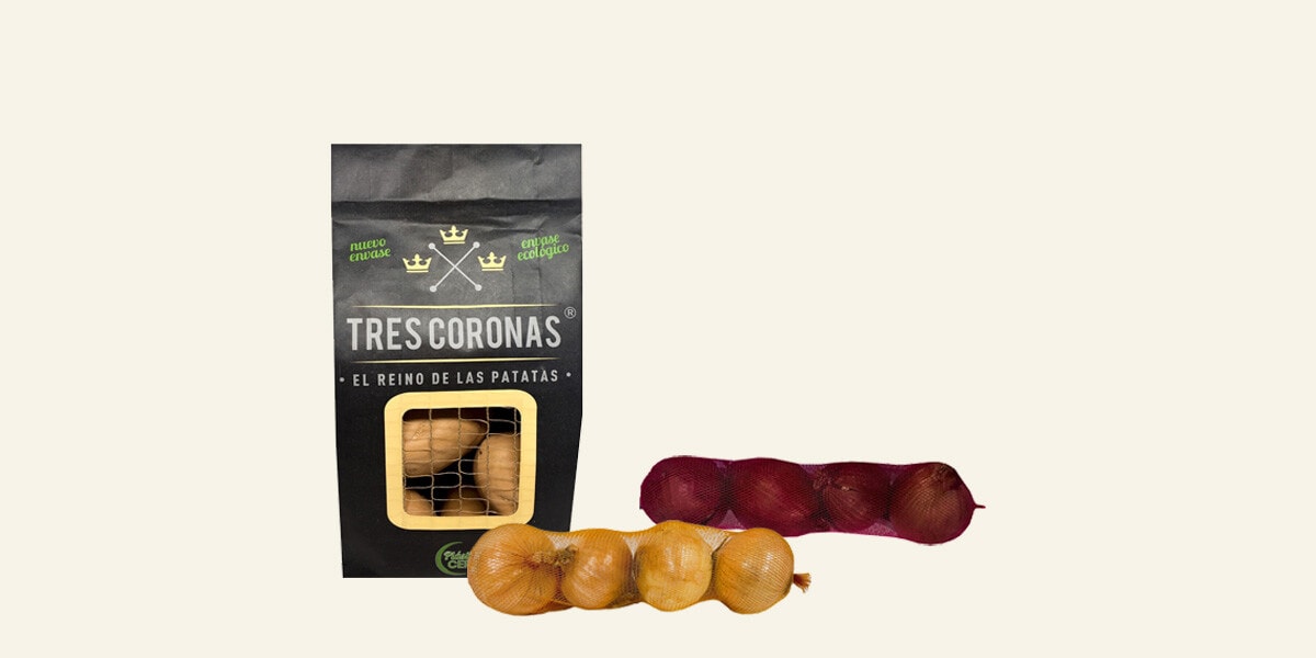 Patatas, cebolla roja o dulce buti Multimarca