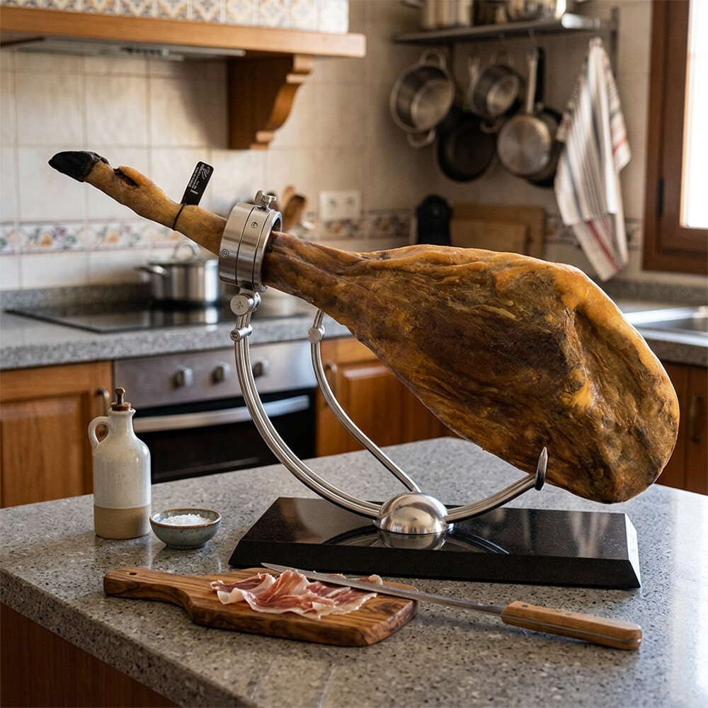 Jamón de bellota ibérico 100% raza ibérica pieza 6,5 kg