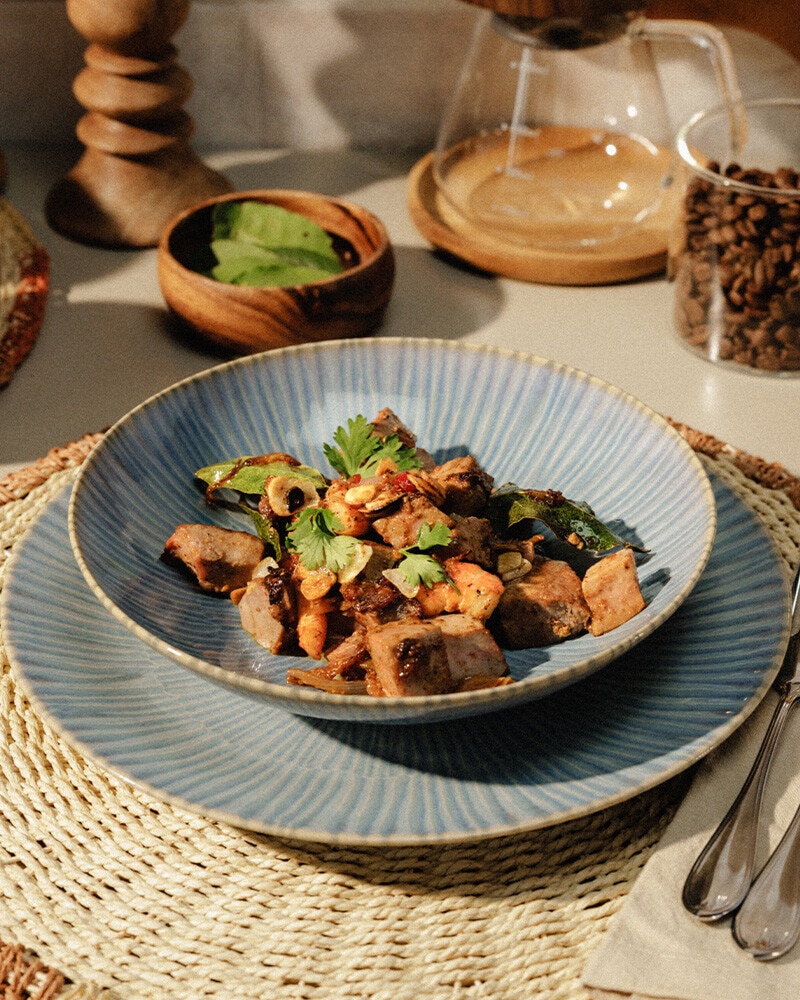 Pica Pau de Atum e Camarão