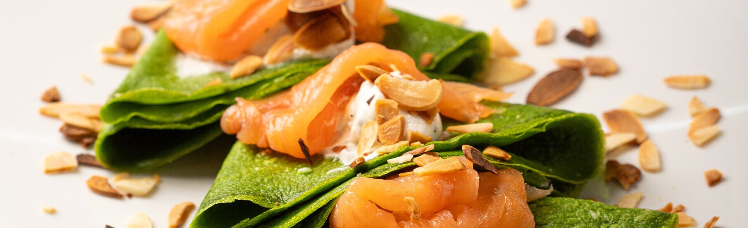 Crepes de Salmão