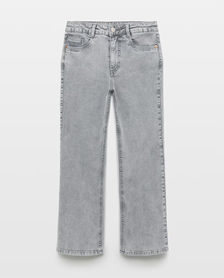 Easy Wear Denim Crop Flare