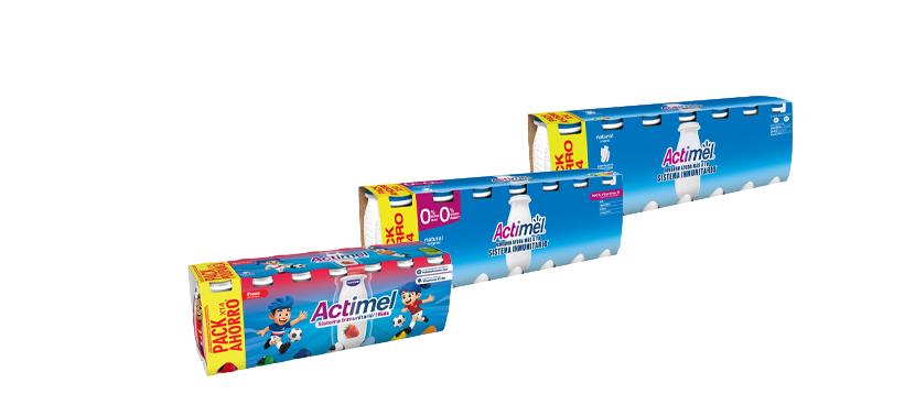 ACTIMEL Packs Actimel bebibles