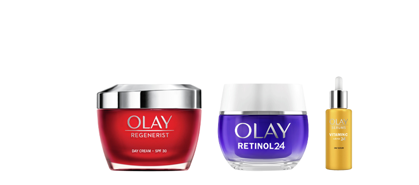 Olay Serúms y cremas hidratantes