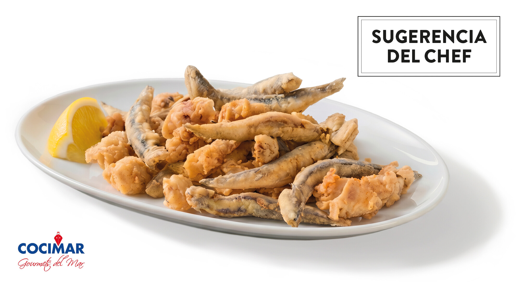 sugerencia del chef FRITURA DE BOQUERONES Y PUNTILLAS