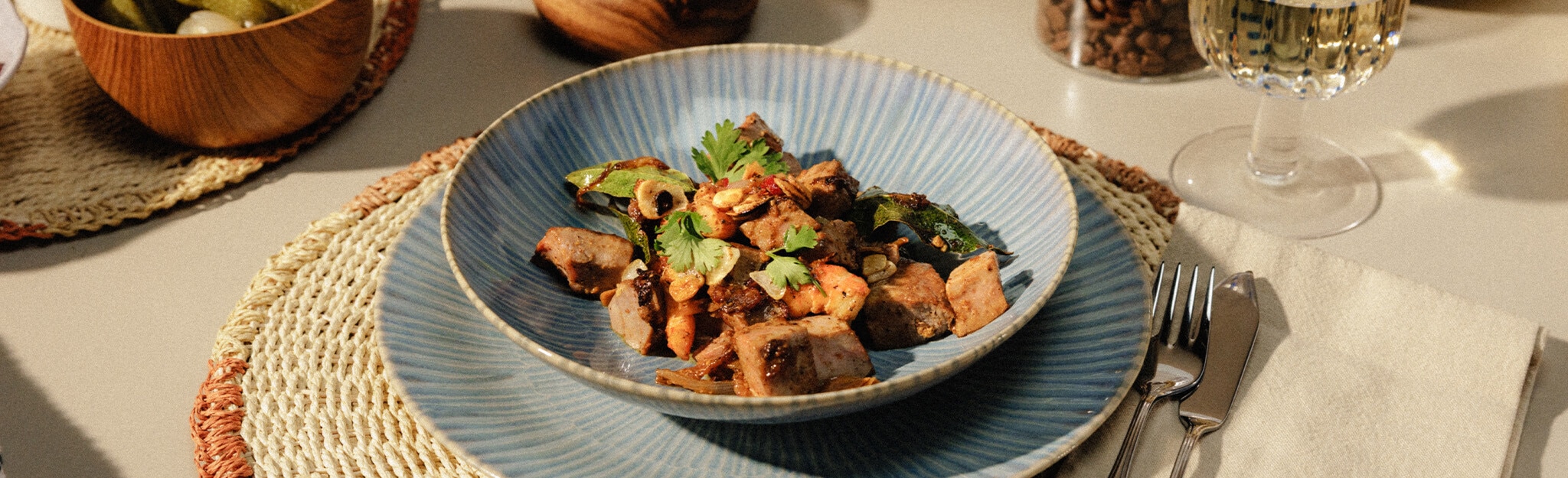 Pica Pau de Atum e Camarão