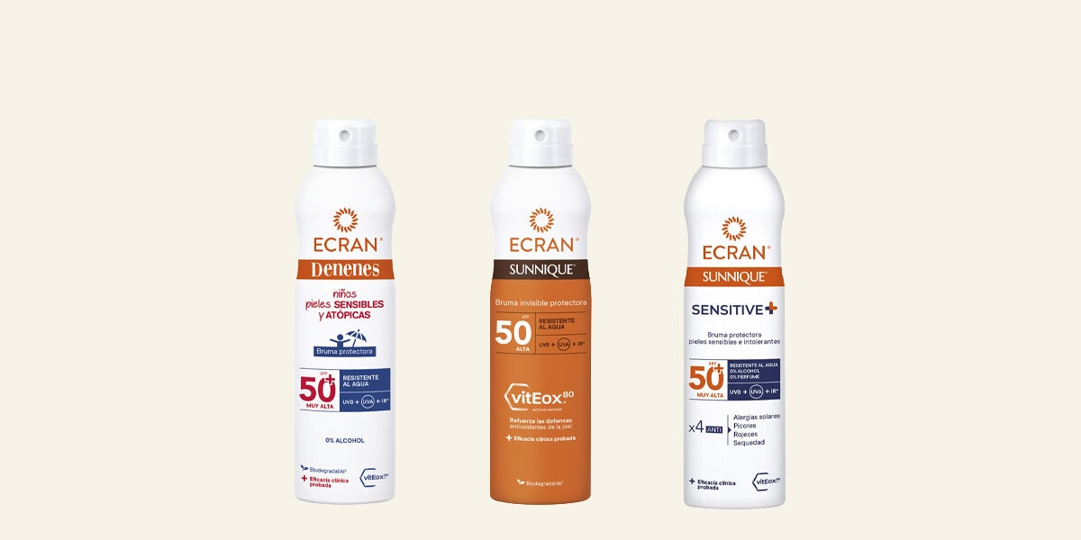 Cremas solares Ecran