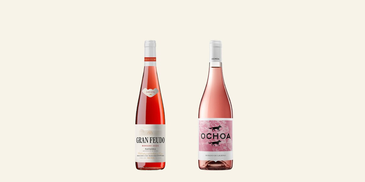 Vinos rosados selección Ochoa y Gran Feudo Multimarca
