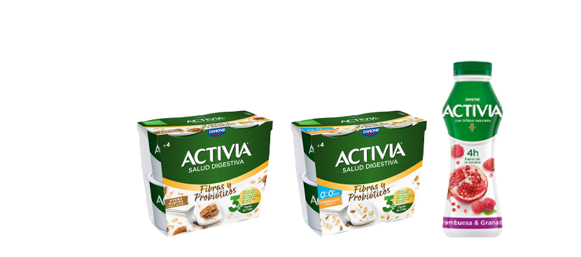 ACTIVIA Yogures de frutas