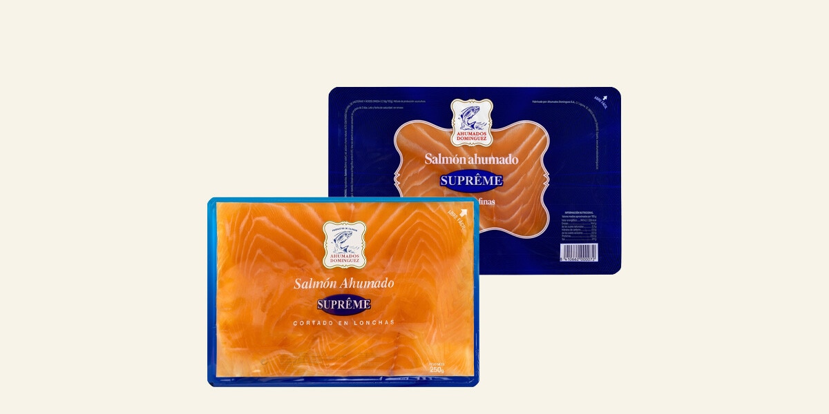 Salmón ahumado Ahumados Dominguez