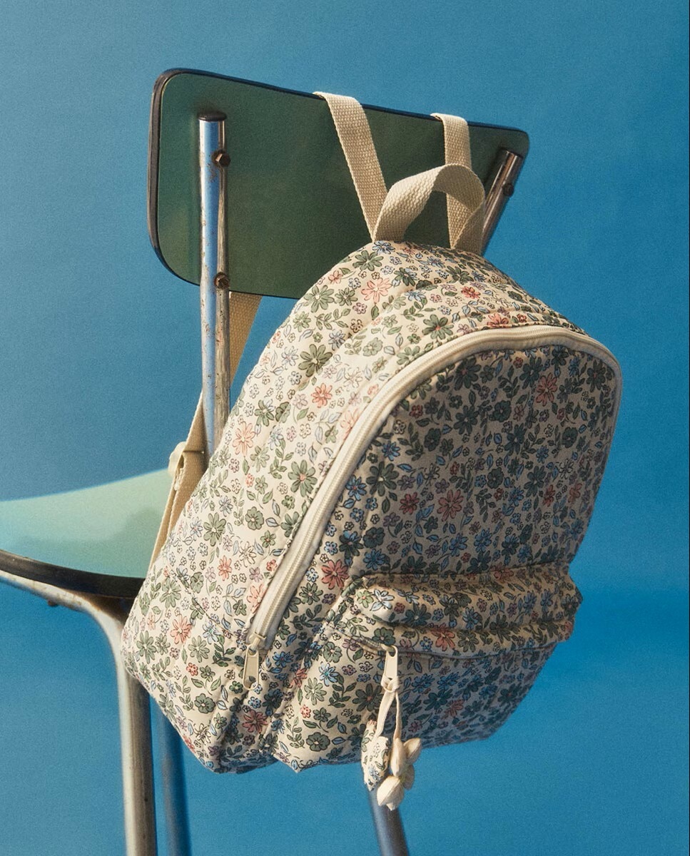 Imagem 0 de Mochila com Estampado Floral