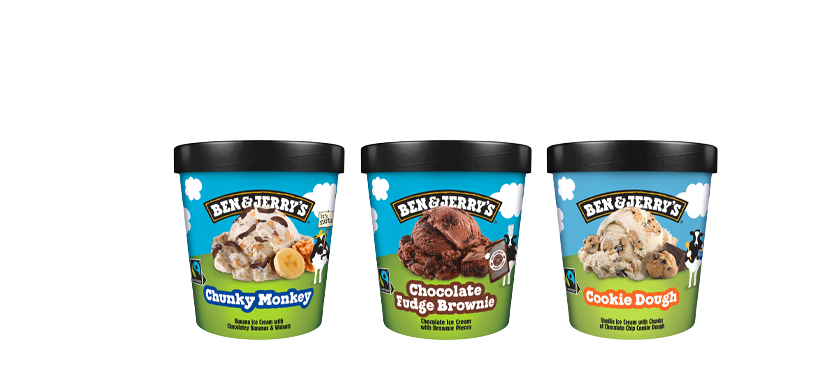BEN&JERRY´S Tarrinas