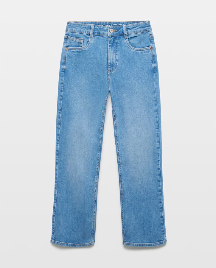 Easy Wear Denim Crop Flare