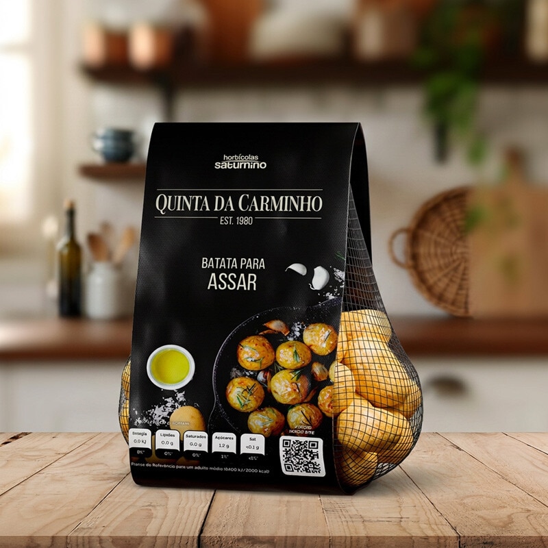 Batata Quinta da Carminho para Assar embalagem 1 kg