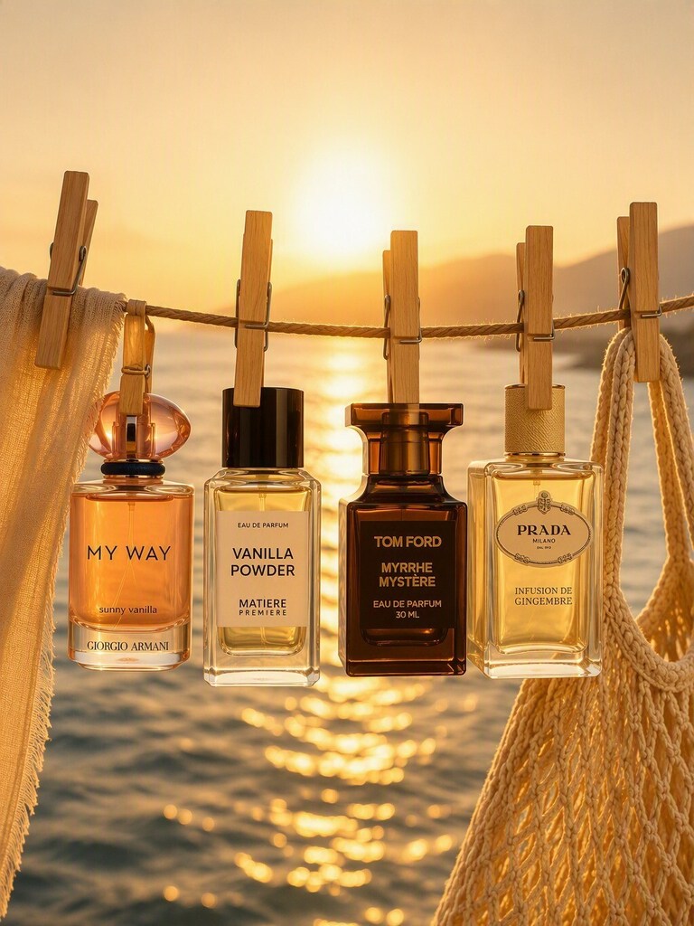 Layering de perfumes