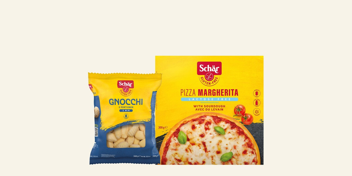 Pastas, postres, preparados y congelados Schär