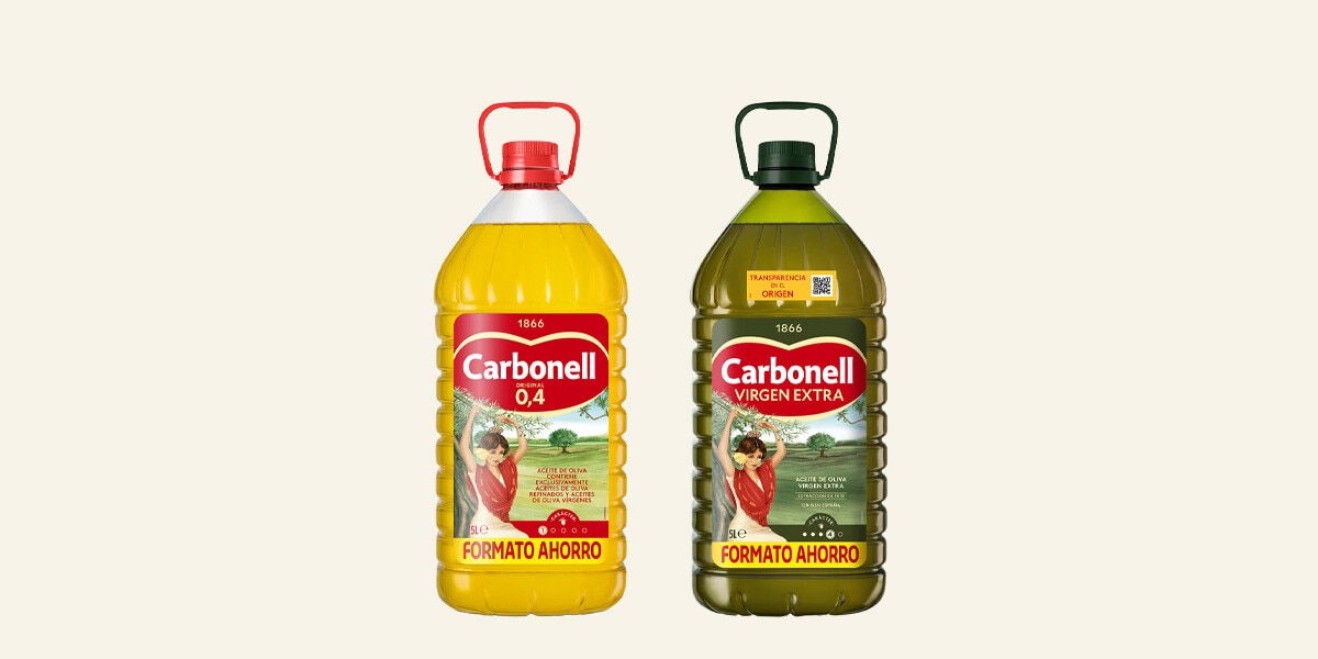 Aceite de oliva suave y virgen extra Multimarca