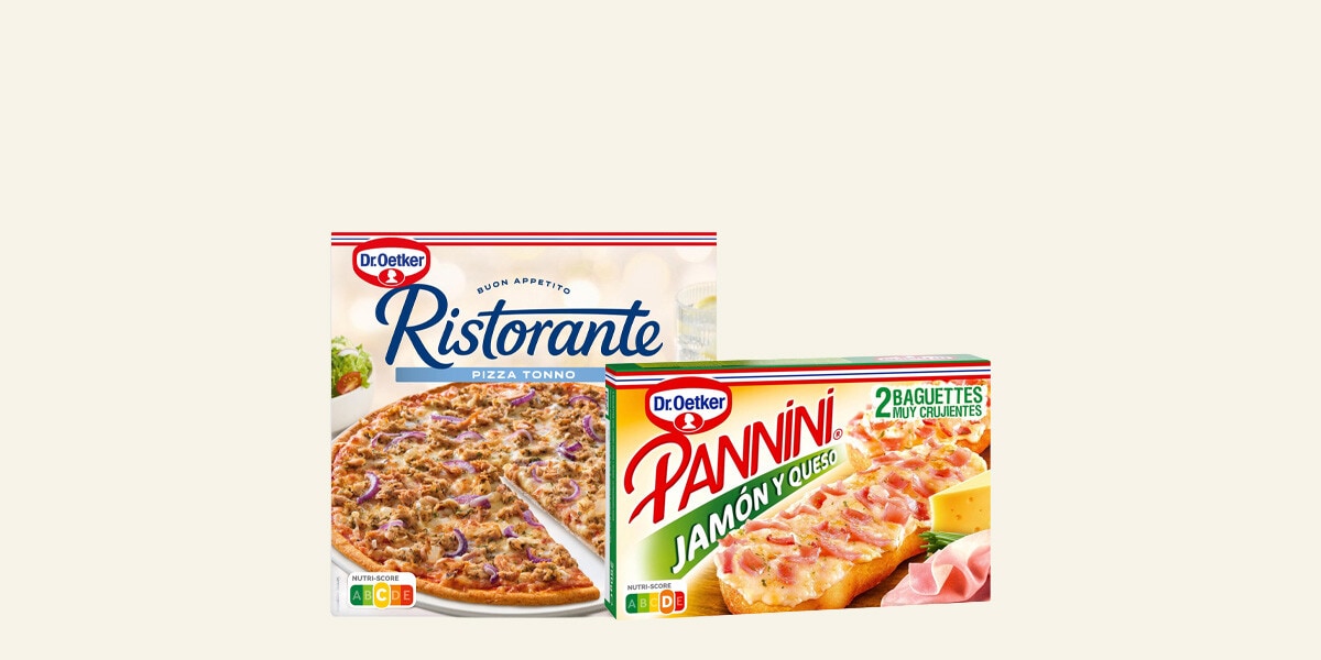 Pizzas y panninis Dr. Oetker 