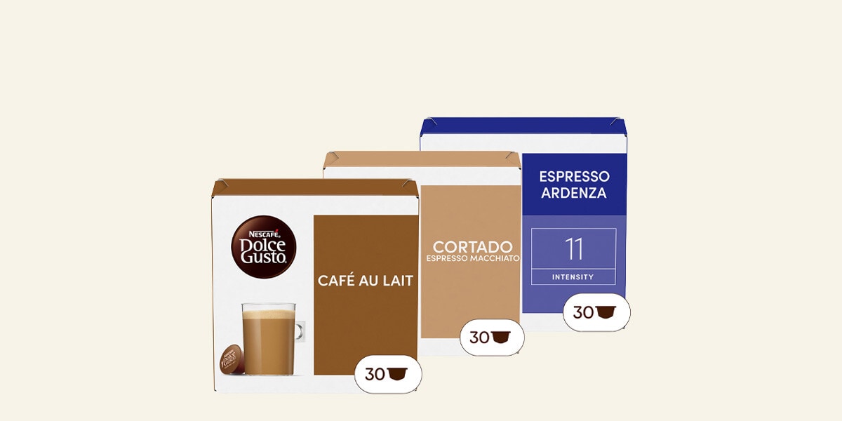 Café en cápsulas Dolce Gusto